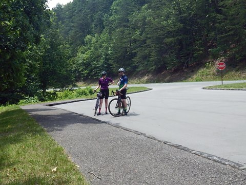 biking Blue Ridge Patrkway, North Carolina. BikeTripper.net
