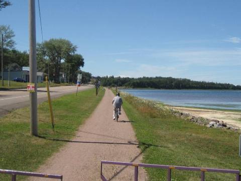 bike Confederation Trail, Prince Edward Island, Canada biking