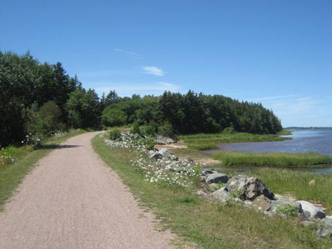 bike Confederation Trail, Prince Edward Island, Canada biking