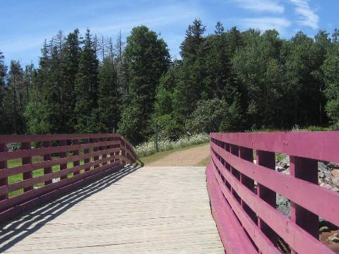 bike Confederation Trail, Prince Edward Island, Canada biking