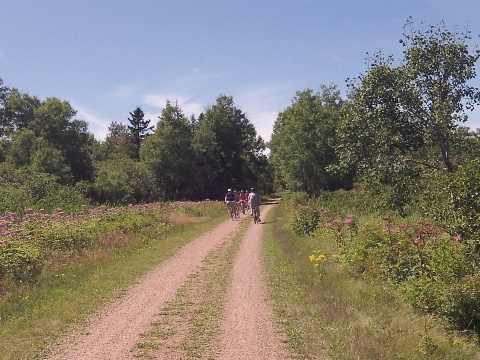 bike Confederation Trail, Prince Edward Island, Canada biking