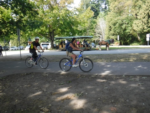 biking, British Columbia, Canada, Vancouver, Stanley Park