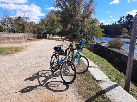 Biking, Georgia Coast Rail-Trail, Georgia, BikeTripper.net