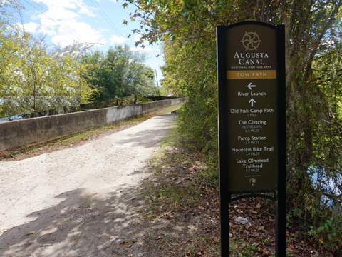 bike Georgia, Augusta Canal Trail, biking, BikeTripper.net