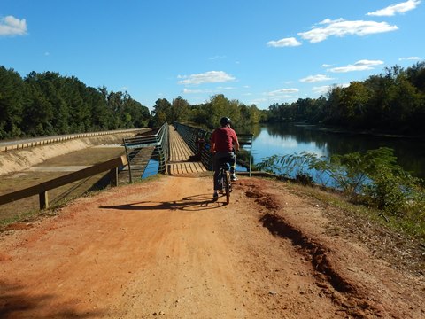 bike Georgia, Augusta Canal Trail, biking, BikeTripper.net