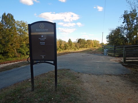 bike Georgia, Augusta Canal Trail, biking, BikeTripper.net