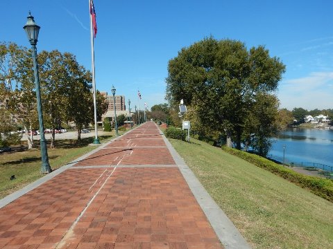 bike Georgia, Augusta Riverwalk, biking, BikeTripper.net