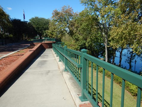 bike Georgia, Augusta Riverwalk, biking, BikeTripper.net