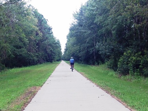 Biking, Georgia Coast Rail-Trail, Georgia, BikeTripper.net