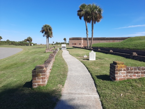 bike Georgia, Fort Pulaski, BikeTripper.net