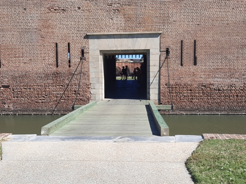 bike Georgia, Fort Pulaski, BikeTripper.net