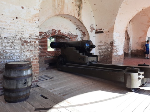 bike Georgia, Fort Pulaski, BikeTripper.net