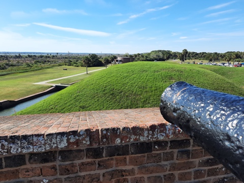 bike Georgia, Fort Pulaski, BikeTripper.net