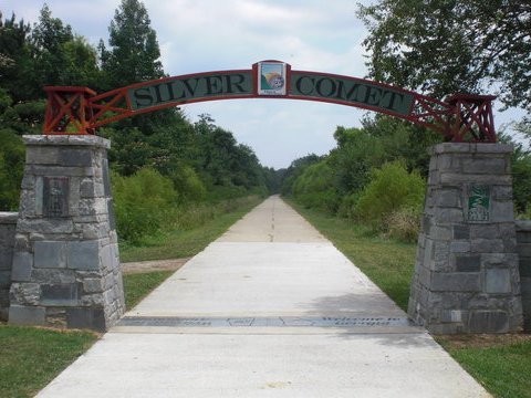 bike Silver Comet Trail, Georgia biking, BikeTripper.net