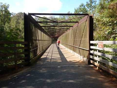 bike Georgia, biking Silver Comet Trail, BikeTripper.net