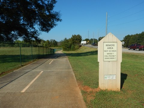 bike Georgia, biking Silver Comet Trail, BikeTripper.net