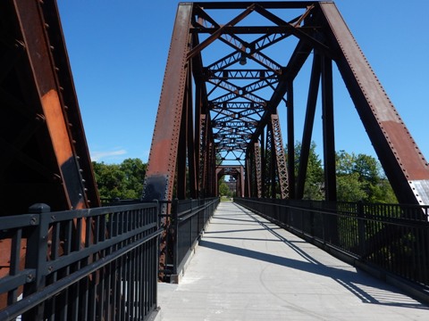 bike Maine, Auburn Riverwalk, biking, BikeTripper.net