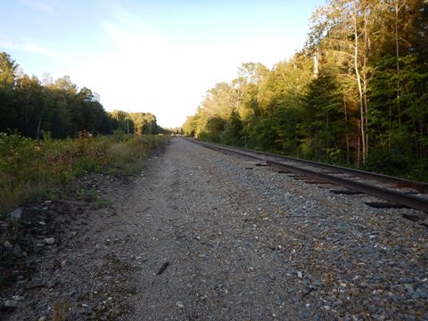 bike Maine, bait-hole River Rail Trail, biking, BikeTripper.net