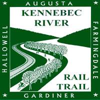 bike Maine, 
			Kennebec River Rail Trail, biking, BikeTripper.net