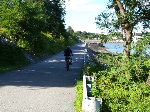 bike Maine, Portland Promenade, biking, BikeTripper.net