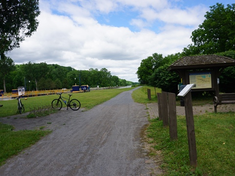 bike New York, Erie Canalway Trail, West section, biking, BikeTripper.net