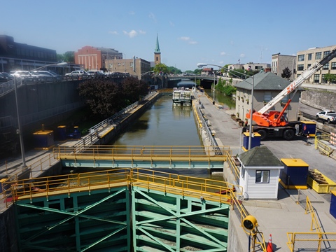 bike New York, Erie Canalway Trail, West section, biking, BikeTripper.net