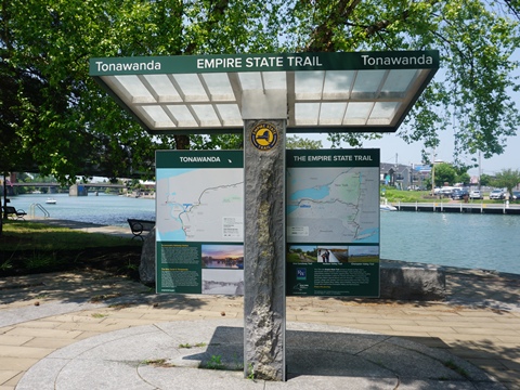 Bike New York, Erie Canalway Trail, west section