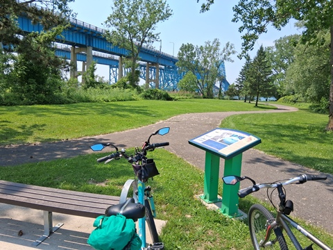 bike New York, Erie Canalway Trail, West section, biking, BikeTripper.net
