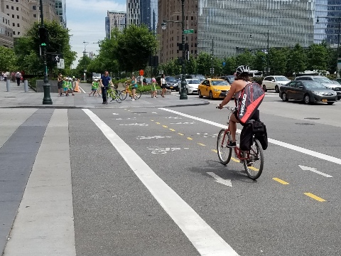 Bike New York, Empire State Trail, Manhattan