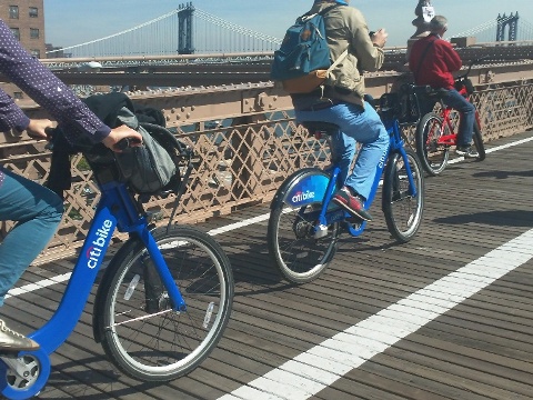 bike New York City, Manhattan, biking, BikeTripper.net