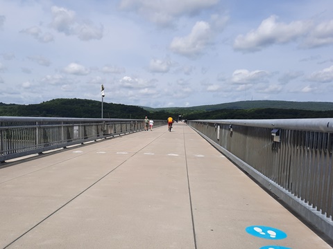 Biking, Walkway Over the Hudson State Historic Park, New York, BikeTripper.net