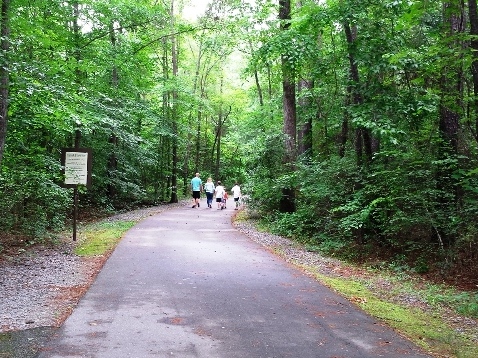 Biking, Cape Fear River Trail, North Carolina, BikeTripper.net