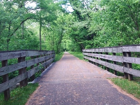 Biking, Hockhocking Adena Bikeway, Ohio, BikeTripper.net