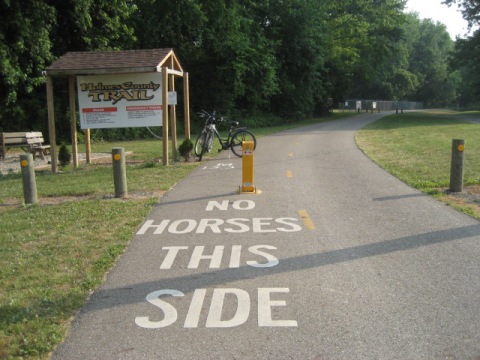 Biking, Holmes County Trail, Ohio, BikeTripper.net