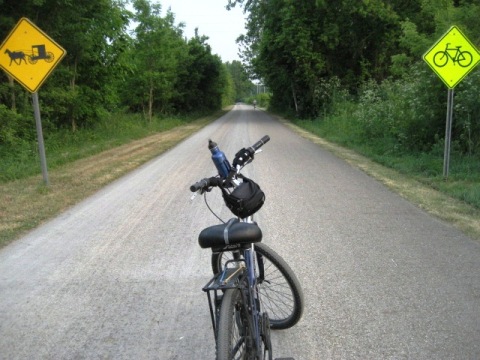 bike Oho, Holmes County Trail, biking, BikeTripper.net