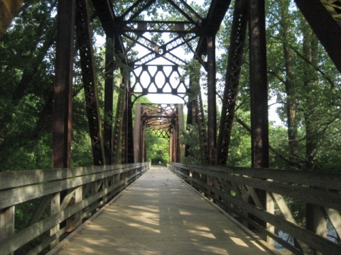 Biking, Kokosing Gap Trail, Ohio, BikeTripper.net