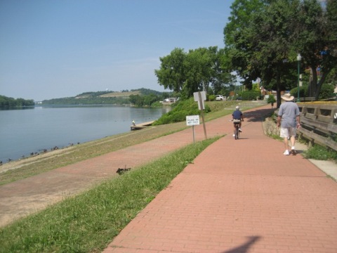 bike Oho, Ohio River Trail, Marietta, biking, BikeTripper.net