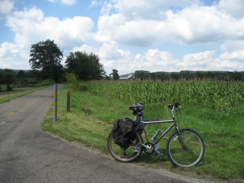 bike Ohio, Richland B&O Trail, biking, BikeTripper.net