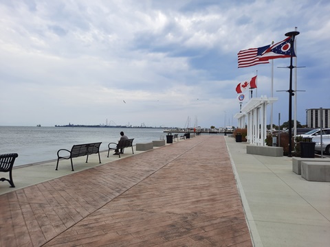 bike Ohio, Sandusky Bay Pathway, Sandusky, OH, biking, BikeTripper.net