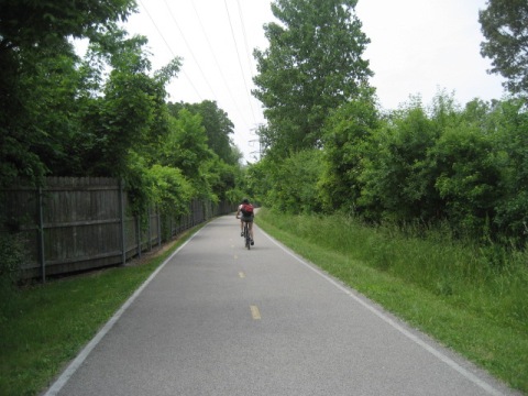 bike Ohio, University Parks Trail, Toledo, biking, BikeTripper.net