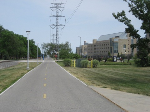 bike Oho, University Parks Trail, Toledo, biking, BikeTripper.net