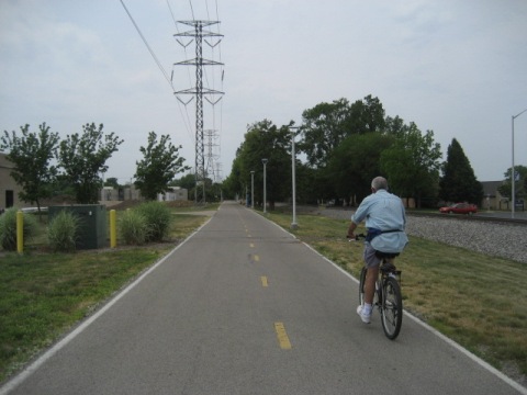 bike Oho, University Parks Trail, Toledo, biking, BikeTripper.net