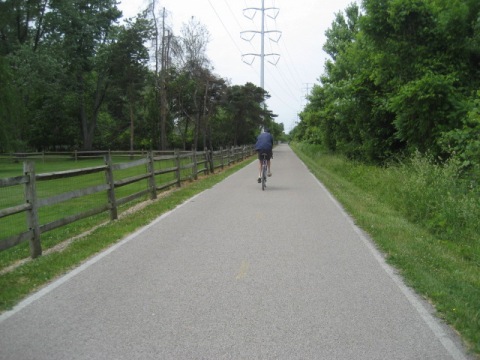 bike Oho, University Parks Trail, Toledo, biking, BikeTripper.net