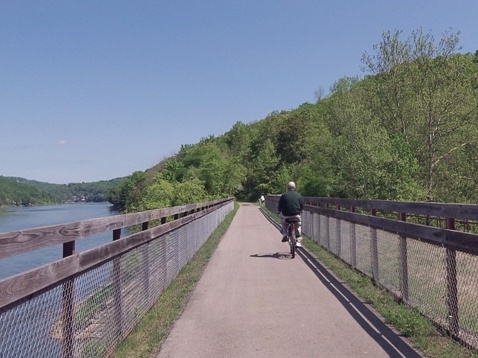 bike Pennsylvania, Allegheny River Trail, biking, BikeTripper.net