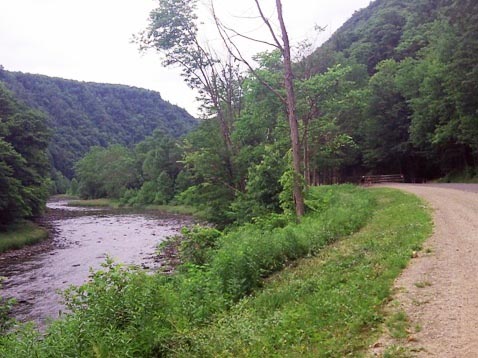 bike Pennsylvania, Pine Creek Trail, biking, BikeTripper.net