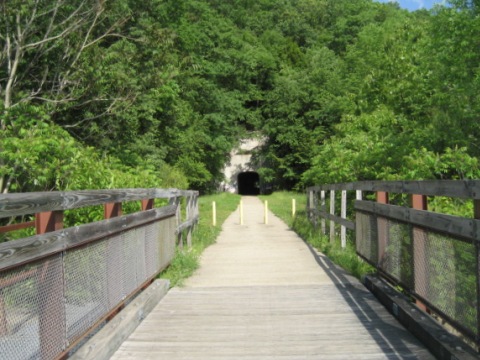 Biking, Sandy Creek Trail, Pennsylvania, BikeTripper.net