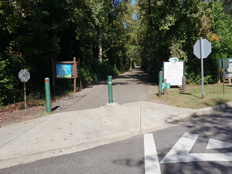 North Augusta Greenway, bike South Carolina, BikeTripper.net