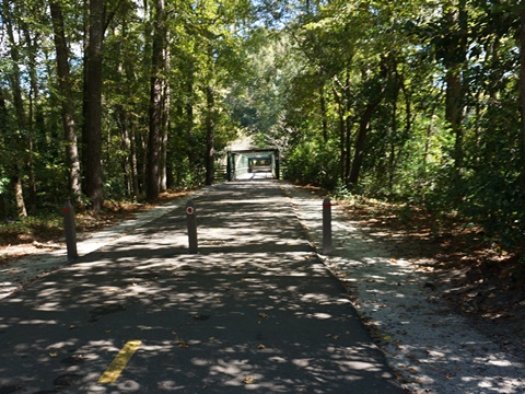 North Augusta Greenway, bike South Carolina, BikeTripper.net