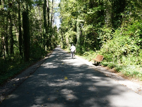 North Augusta Greenway, bike South Carolina, BikeTripper.net