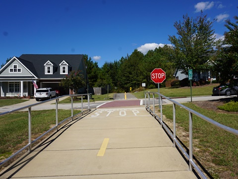 North Augusta Greenway, bike South Carolina, BikeTripper.net